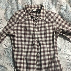 Long sleeve button up Harley Davidson shirt